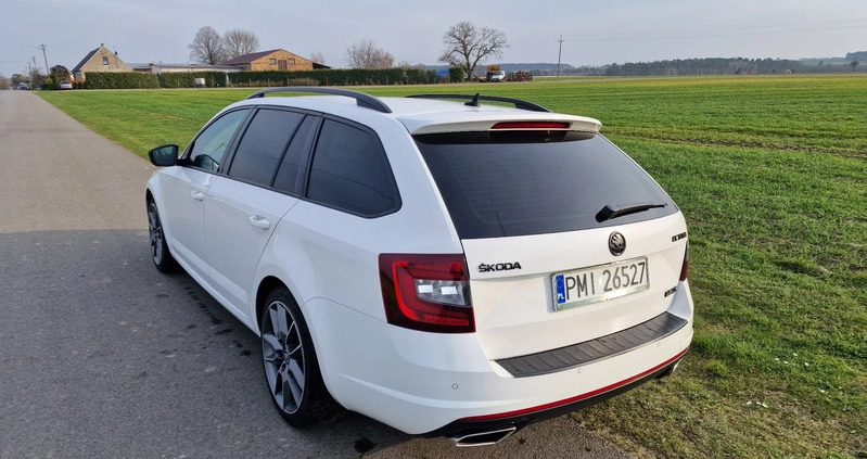 Skoda Octavia cena 64900 przebieg: 252000, rok produkcji 2017 z Łeba małe 172